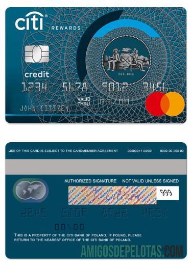 Poland CitiBank World Credit Mastercard real example
